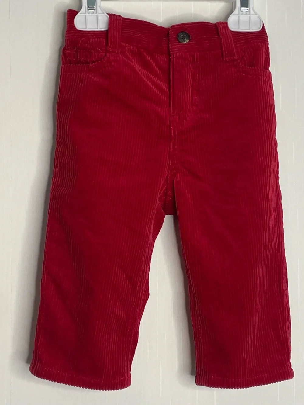Ralph Lauren Red Corduroy Kids Pants